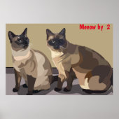 Kattenposter Poster (Voorkant)