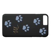 kattenpoten gepersonaliseerd Case-Mate iPhone case (Achterkant (Horizontaal))