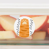 kattenpoten labels (Aangebracht)