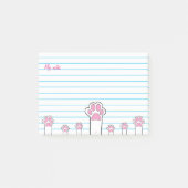 Kattenpoten Post-it® Notes (Voorkant)
