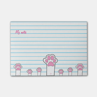 Kattenpoten Post-it® Notes
