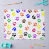 kattenpoten tissuepapier (Craft)