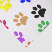 kattenpoten tissuepapier (Detail)