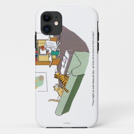 Kattenpraat Case-Mate iPhone Case (Achterkant)