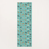 Kattenpretliefhebber Kittenspatroon  Yogamat (Achterkant)
