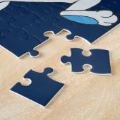 kattenpuzzel dansen legpuzzel (Zijkant)