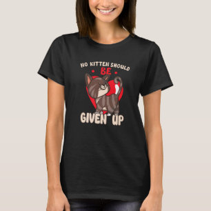 Kattenredding Dierenrechten Redding Katten Adoptie T-shirt
