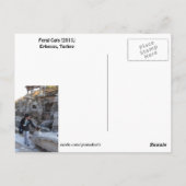 Kattenregel in Ephesus-Briefkaart Briefkaart (Achterkant)