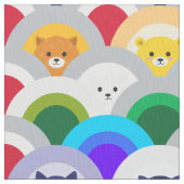 Kattenregenboog, Japanse golf Stof (Close Up)