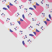 Kattenrendier Kerstvakantie Tissuepapier (Detail)