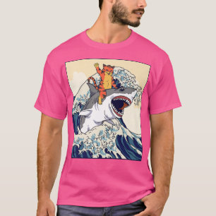 Kattenreuzenhaai Japanse golf T-shirt