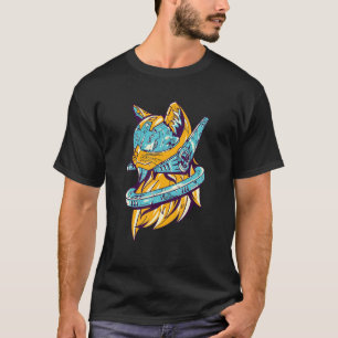 Kattenruimte voor astronaut t-shirt