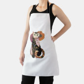 Kattenschilderij Katten Illustratie Kattenkunst Schort (Insitu)
