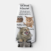 "Kattenschool" Flesjeskoeler (Voorkant)