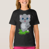 kattenschop t-shirt (Voorkant)