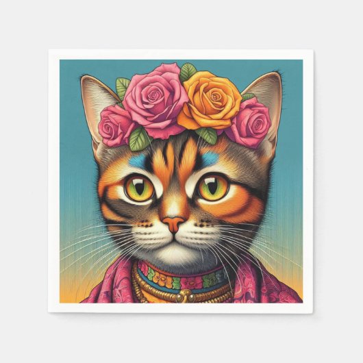 Kattenservetten! Servet (Voorkant)