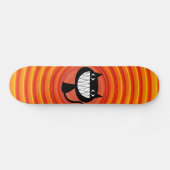 Kattenskateboards glimlachen persoonlijk skateboard (Horizontaal)