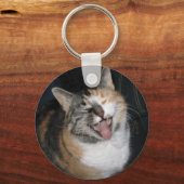 kattensleutelketen lachen sleutelhanger (Voorkant)