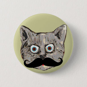 kattensnor ronde button 5,7 cm