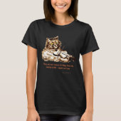  kattenspeelkunst t-shirt (Voorkant)