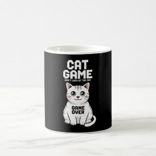 Kattenspel Kijk Niet Naar De Kat Grappig Koffiemok