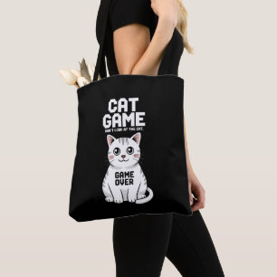 Kattenspel Kijk Niet Naar De Kat Grappig Tote Bag
