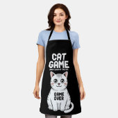 Kattenspel Kijk niet naar de kat over grappig Schort (Gedragen)