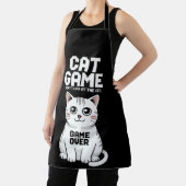 Kattenspel Kijk niet naar de kat over grappig Schort (Insitu)