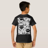 kattenspel met dubbele bas t-shirt (Achterkant volledig)