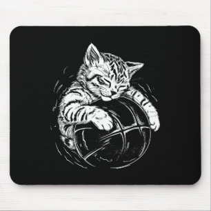 Kattenspeler slapen op een Bysketbyll Katten Pet L Muismat