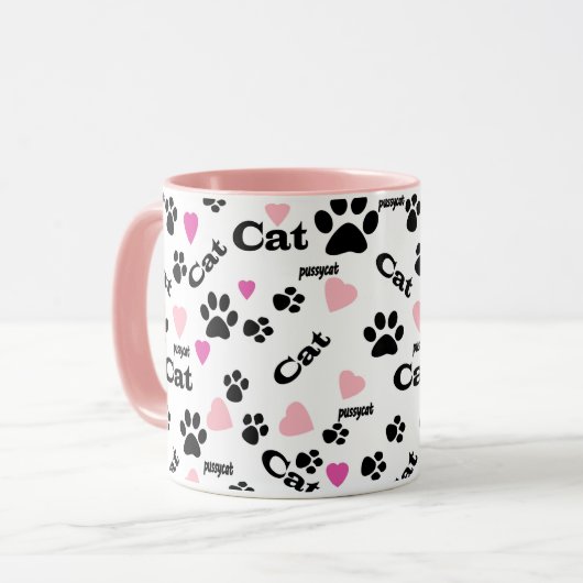 Kattensporen Mok (Voorkant links)