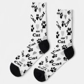 Kattensporen, trail, kat, sokken (Links)