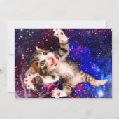 Kattensprong in de ruimte kaart (Achterkant)