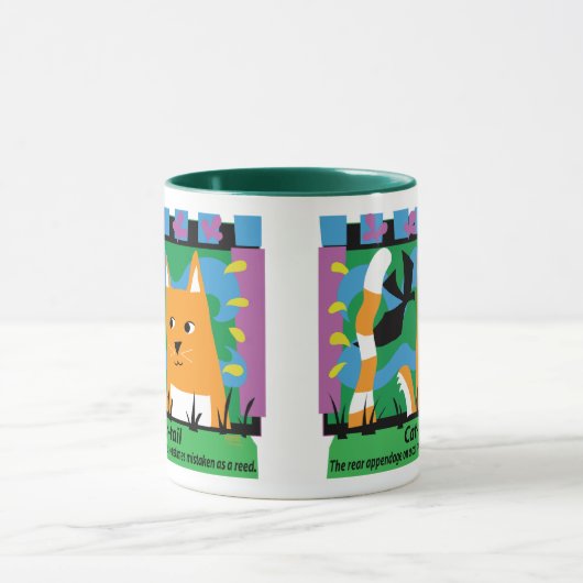 Kattenstaartbeker Mok (Midden)