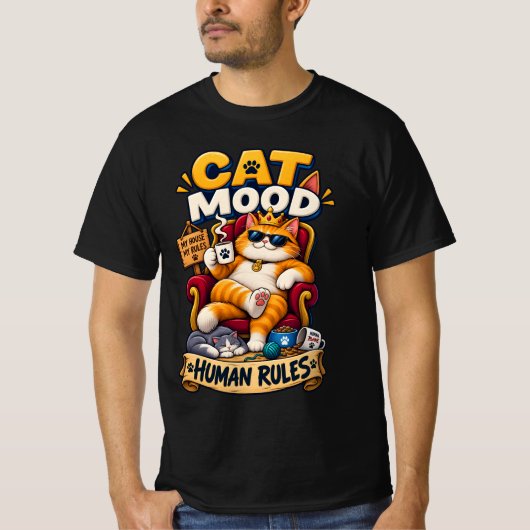 Kattenstemming, Mensenregels T-shirt (Voorkant)