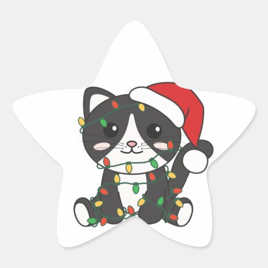 Kattenster Sticker (Voorkant)