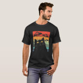 Kattensterrenstelsel Ca Ruimteschip Alien Kat UFO T-shirt (Voorkant volledig)