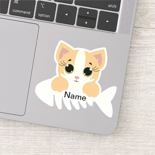 Kattensticker Uitknip Sticker Decal (Detail)