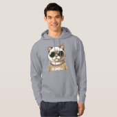 Kattenstijl Hoodie (Voorkant volledig)