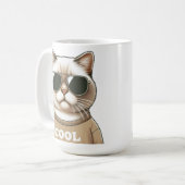 Kattenstijl Koffiemok (Voorkant links)