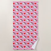 Kattenstrandhanddoek Strandlaken (Voorkant)