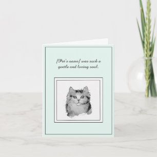 Kattensympathie gevouwen Wenskaart Kaart