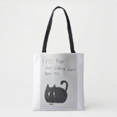 Kattentas voor de lol tote bag (Voorkant)