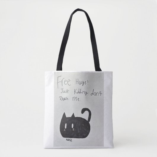 Kattentas voor de lol tote bag (Voorkant)