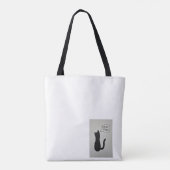 Kattentas voor de lol tote bag (Achterkant)