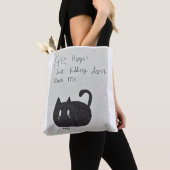 Kattentas voor de lol tote bag (Dichtbij)