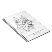 Kattentekening Notitieboek (Rechterzijde)