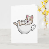 Kattentekop Kaart (Gele Bloem)