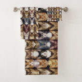 Kattentextuur Bad Handdoek (Insitu)