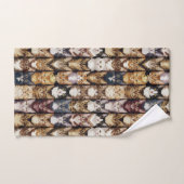 Kattentextuur Bad Handdoek (Handdoek)